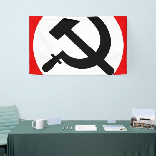 National Bolshevik Party Flag Spandoek (Beurs)