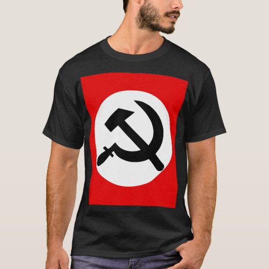 National Bolshevik Party Flag T-shirt (Voorkant)