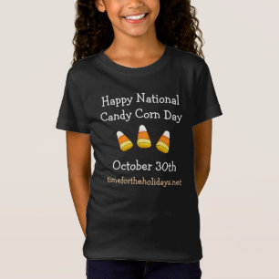 National Candy Corn Day 30th T-shirt