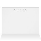 National Cat Day, Cat Portrait Gallery Card (Binnen Horizontaal (Boven))