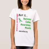 National Celiac Awareness Maand T-shirt (Voorkant)
