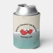 National Champion Crab Races Day Soda Cooler (Blikje Voorkant)