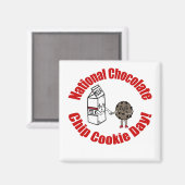 National Chocolate Chip Cookie Day Magneet (Voorkant / Achterkant)