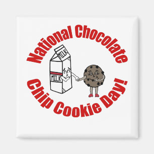 National Chocolate Chip Cookie Day Magneet