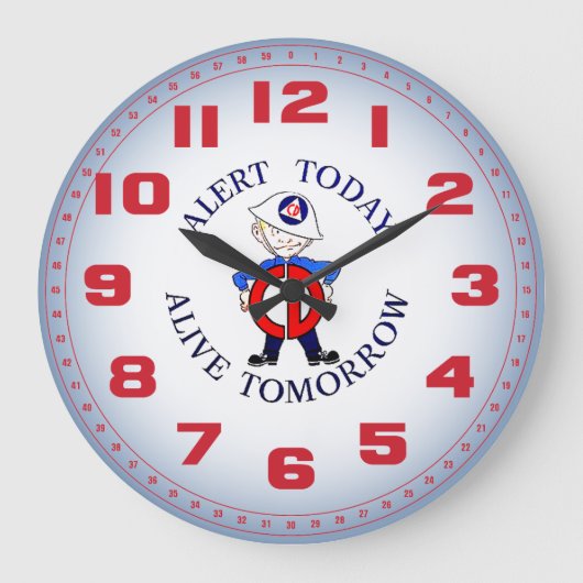 National Civil Defense Week Grote Klok (Voorkant)