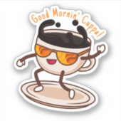 National Coffee Day Sticker (Voorkant)