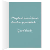 National Coming Out Day Funny Gay Support Kaart (Binnen (Rechts))