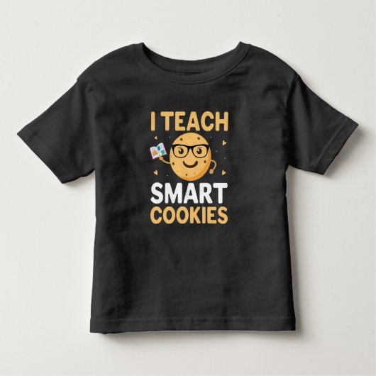 National Cookie Day, ik geef slimme koekjes Kinder Shirts (Voorkant)