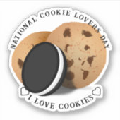 National Cookie Day Sticker (Voorkant)