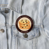 National Cookie Month, chocoladekoekjes Ronde Button 7,6 Cm (In situ)