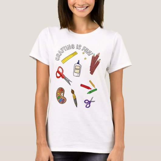 National Crafting Month T-shirt (Voorkant)