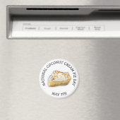 National Cream Pie Day Mei 7 e Holiday Magnet (Insitu (Vaatwasser))