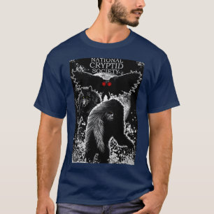 National Cryptid Society Bigfoot Dogman en Mothma T-shirt