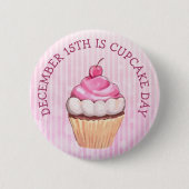 National Cupcake Day 15de Button december (Voorkant)
