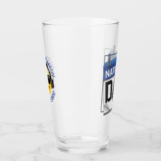 National Day Riff Pint voor Lager Glas (Rechts)