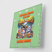 National Dog Rescue Celebration beroemd gemaakt do Vierkante Klok (Hoek)