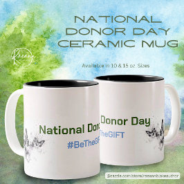 National Donor Day Keramische Mok