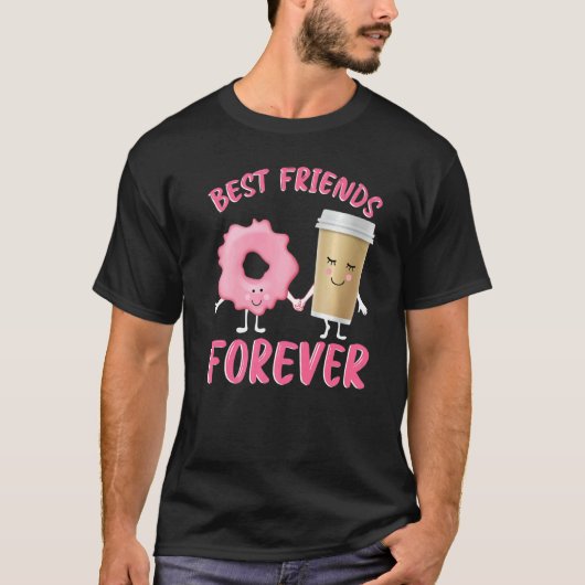 National Donut Day  Best Friends Forever T-shirt (Voorkant)