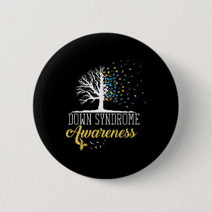 National Down Syndrome Awareness Maand , maar Ronde Button 5,7 Cm