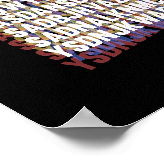 National Dyslexia Awareness Month October Poster (Hoek)