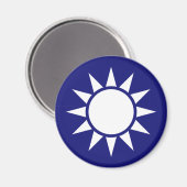 National Emblem of Taiwan Magnet (Voorkant / Achterkant)