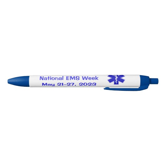 National EMS Week 2023 Black Ink Pen (Bodem)