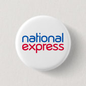 National Express-badge Ronde Button 3,2 Cm (Voorkant)