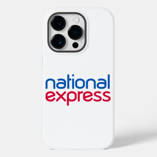 National Express iPhone 14 zwaar Hoesje (Achterkant)