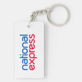 National Express Keyring Sleutelhanger (achterkant)