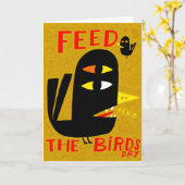 National Feed Day February 3 Kaart (Gele Bloem)