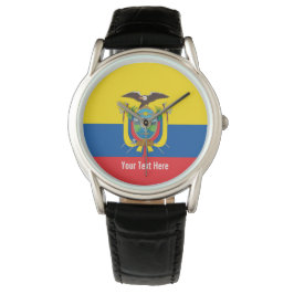 National flag of Ecuador Horloge