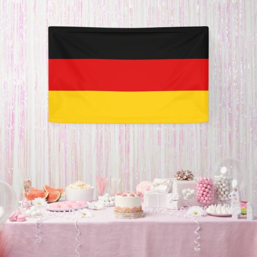 National Flag of Germany - Rectangle Wall Banner (Feest)
