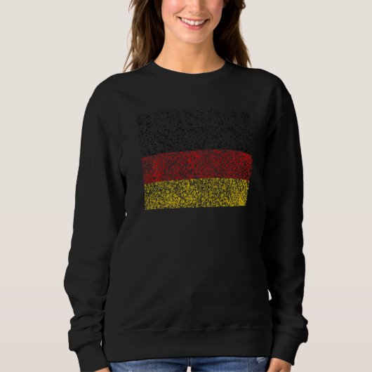 National Flag of Germany souvenir  for men women Trui (Voorkant)