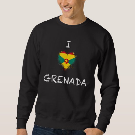 National Flag of Grenada souvenir  for men women 3 Trui (Voorkant)