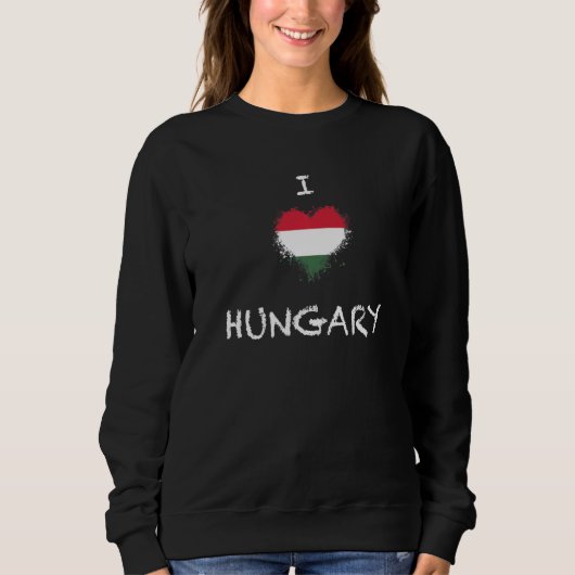 National Flag of Hungary souvenir  for men women   Trui (Voorkant)