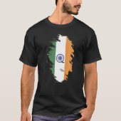 National Flag of India souvenir for men women 6 T-shirt (Voorkant)