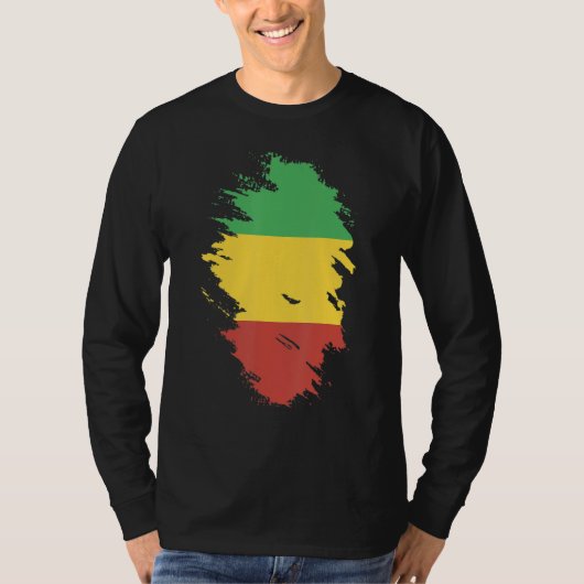 National Flag of Mali souvenir   for men women T-shirt (Voorkant)