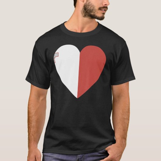 National Flag of Malta souvenir for men women 3 T-shirt (Voorkant)