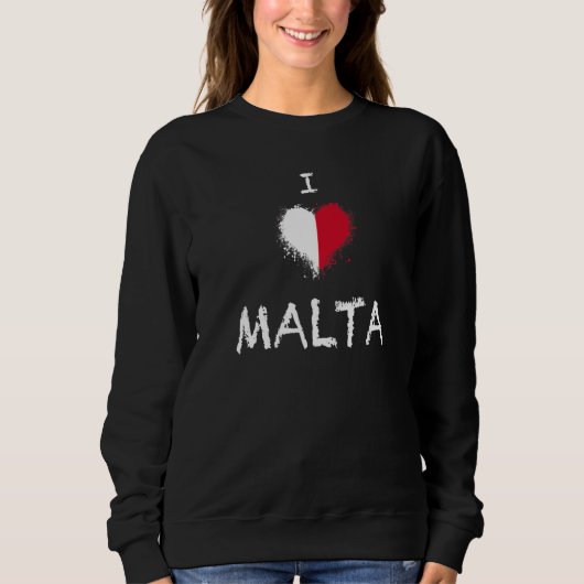 National Flag of Malta souvenir  for men women  3 Trui (Voorkant)