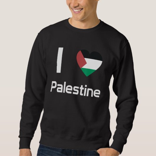 National Flag of Palestine souvenir  for men women Trui (Voorkant)