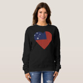 National Flag of Samoa souvenir  for men women  4 Trui (Voorkant volledig)