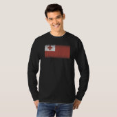 National Flag of Tonga souvenir  for men women  1 T-shirt (Voorkant volledig)