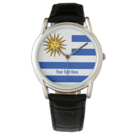 National flag of Uruguay Horloge