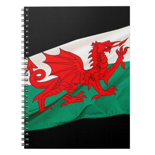 National Flag of Wales, The Red Dragon Patriotic Notitieboek (Voorkant)
