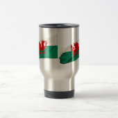 National Flag of Wales, The Red Dragon Patriotic Reisbeker (Center)