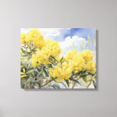 National Flower Australia Golden Wattle | Canvas Afdruk (Voorkant)