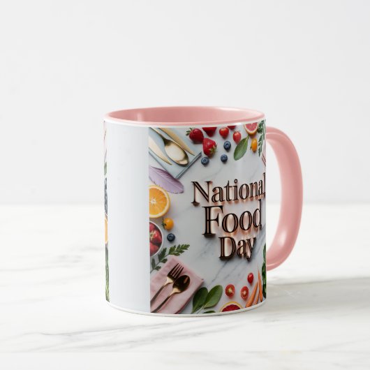 National Food Day Combo Mug Mok (Voorkant rechts)