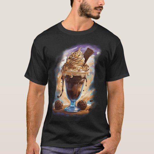 National Fried Clam Day 3 juli met witte tekst T-shirt (Voorkant)