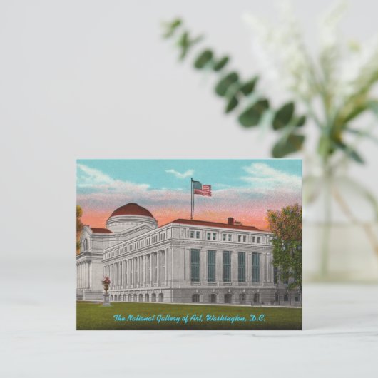 National Gallery of Art Briefkaart (Staand voorkant)