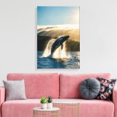 National Geographic award winnende drone foto Canvas Afdruk (Insitu (Woonkamer))